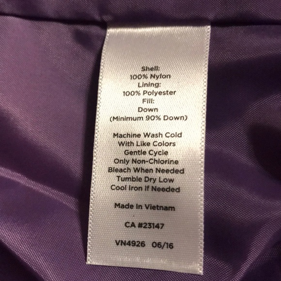 NWT TALBOTS DOWN PUFFER VEST - Picture 8 of 8